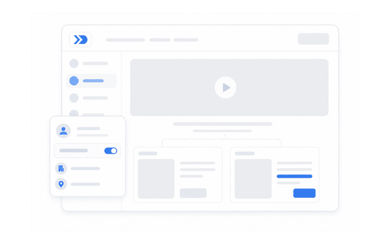 CODEX TO GENERATE: Demo personalization interface showing a prospect's logo being swapped in, industry data being customized, with a one-click apply button
